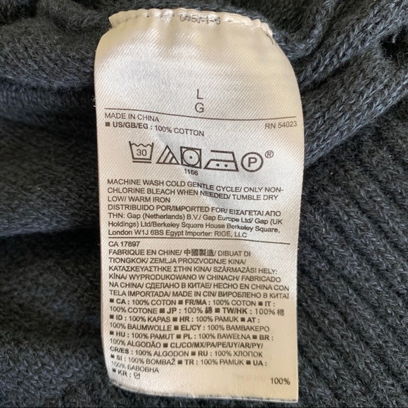 Banana Republic Sweater Men's Large Fall Navy - Picture 4 of 4